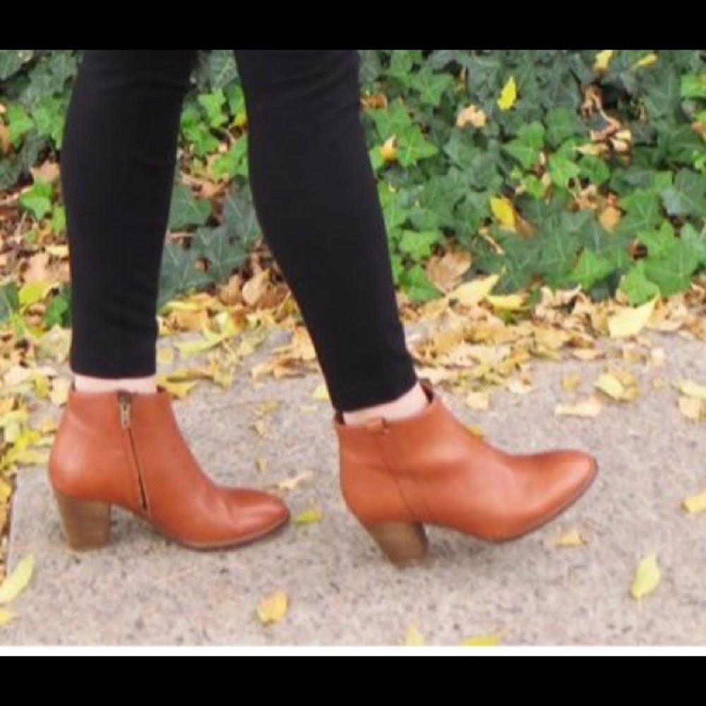 Madewell Expired Billie Boots Tan